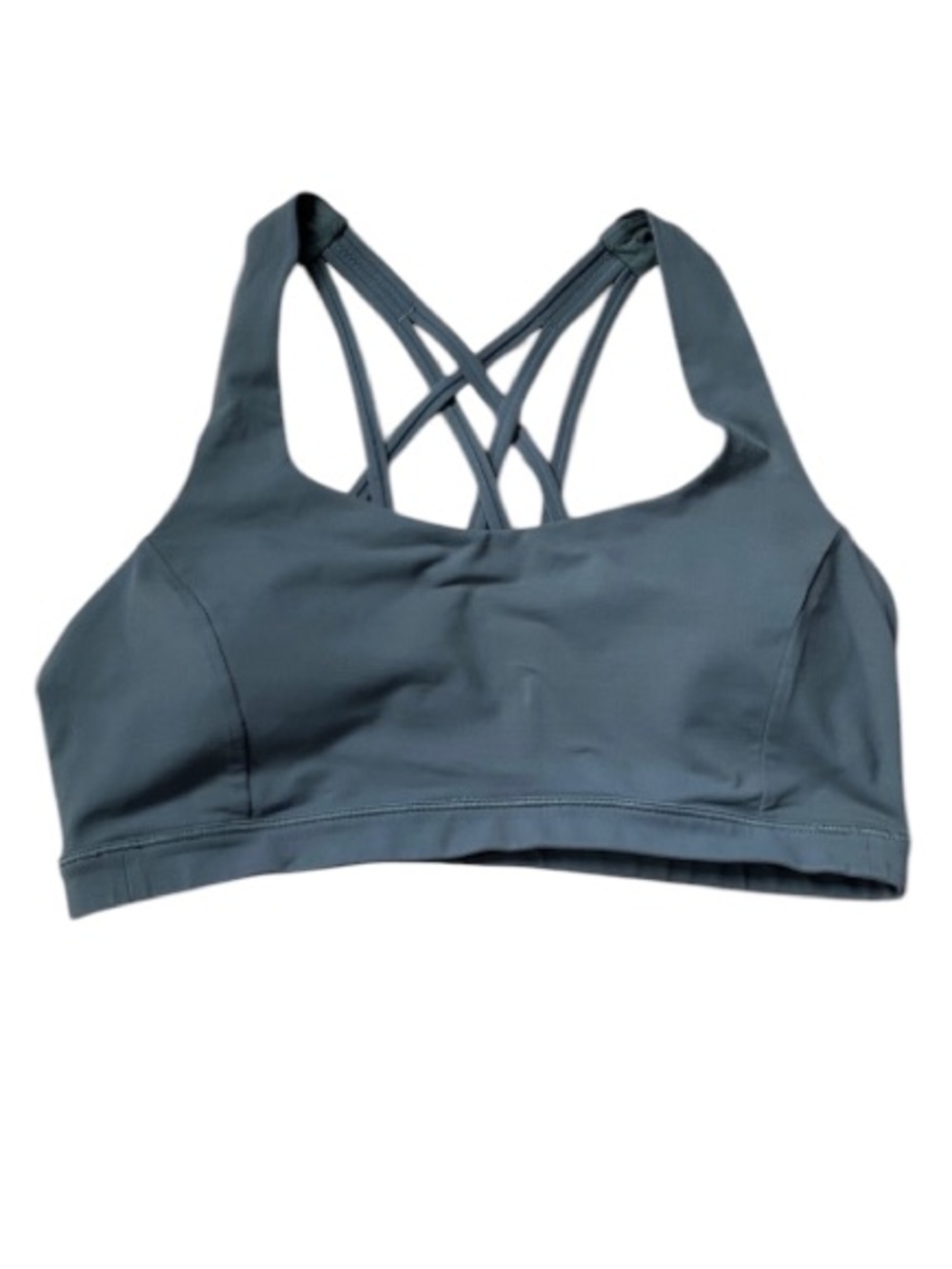 lululemon athletica Olive Free To Be Serene Sports Bra C/D cup  Strappy Back